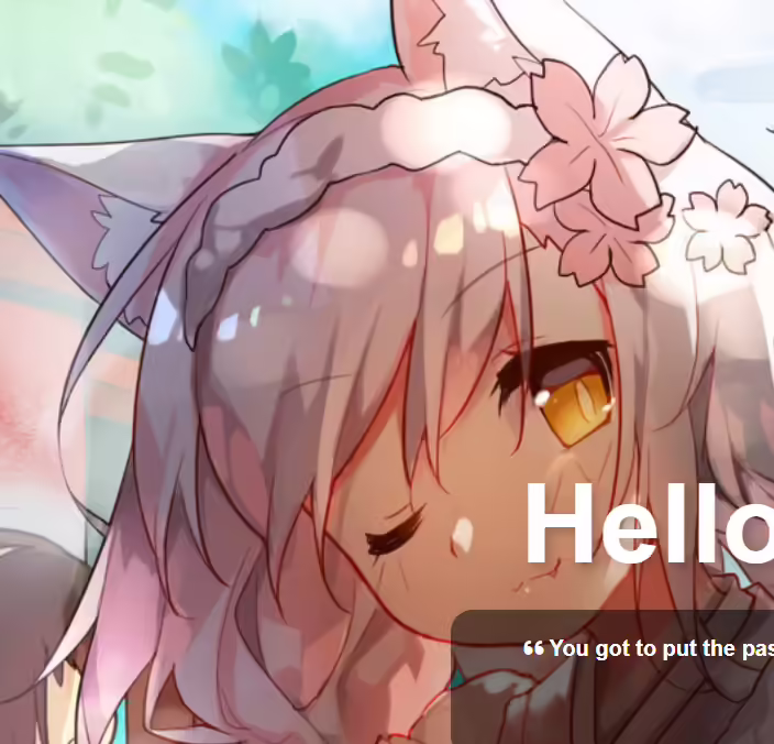 Hello, sakura